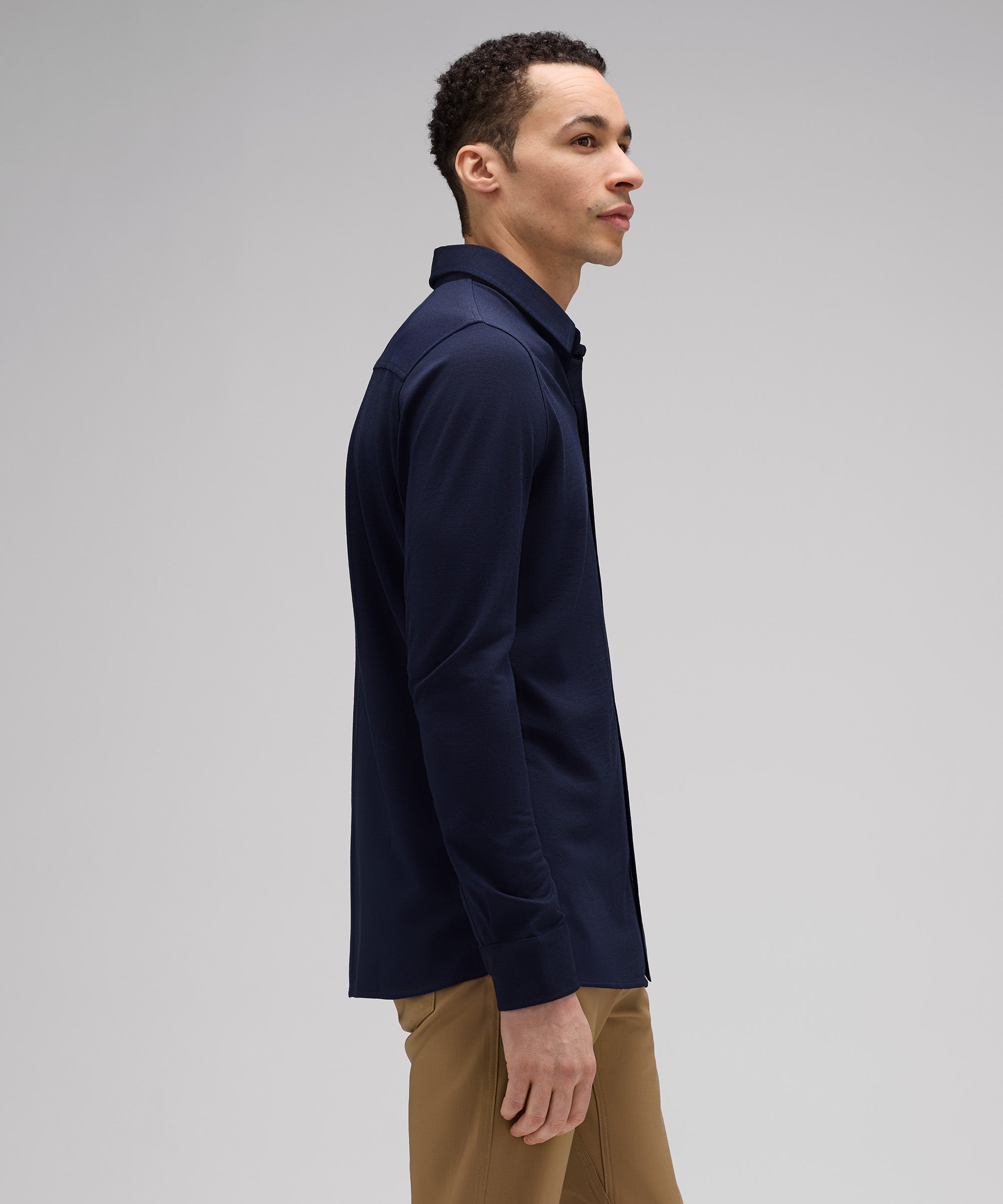 Men's Merino Button-Up