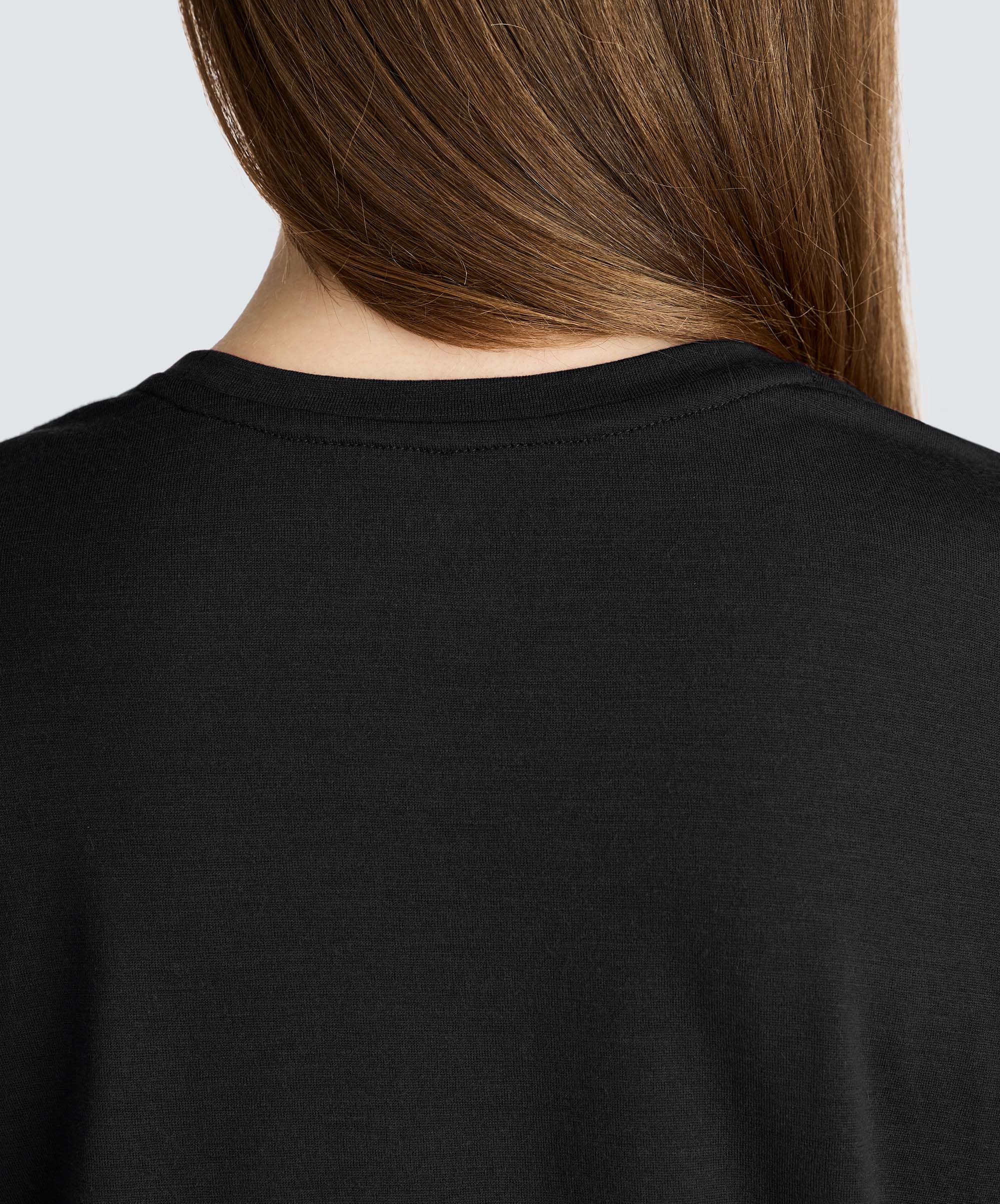 Women's Petite Merino Crew Neck T-Shirt